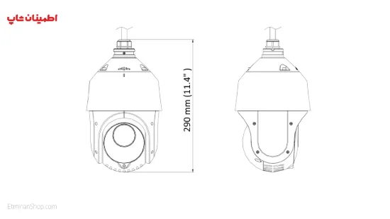 Picture of دوربین هایلوک 2 مگ توربو مدل  HILOOK TURBO PTZ-T4225I-D