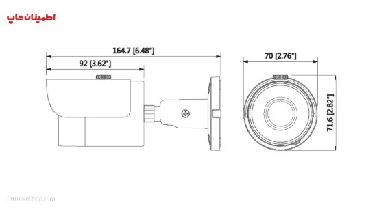 Picture of دوربین بولت آی پی  DAHUA__DH-IPC-HFW1231SP