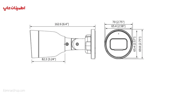 Picture of دوربین بولت آی پی  DAHUA__EZ-IPC-B1B40P