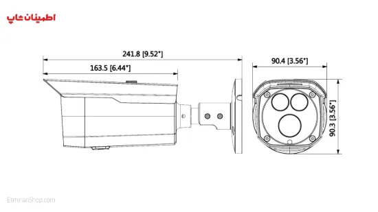 Picture of دوربین بولت آی پی DAHUA__DH-IPC-HFW4431BP-BAS