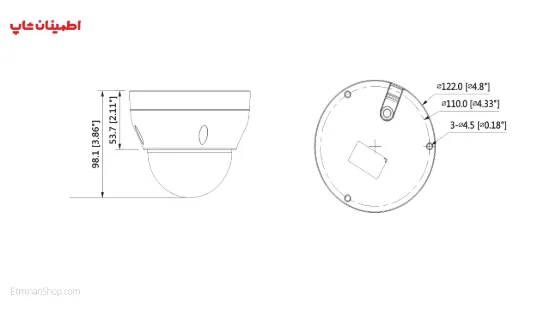 Picture of دوربین دام آی پی DAHUA__EZ-IPC-D2B40P