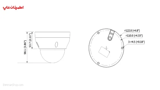 Picture of دوربین دام آی پی DAHUA__EZ-IPC-D2B40P-ZS