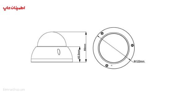 Picture of دوربین دام آی پی DAHUA__DH-IPC-HDBW4433R-ZS