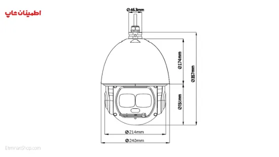 Picture of دوربین اسپید دام آی پی DAHUA__DH-SD6AL230F-HNI-IR