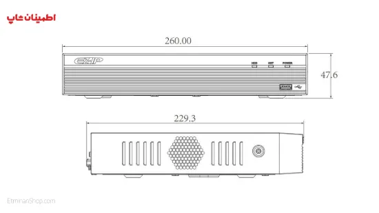 Picture of ان وی آر آی پی داهوا EZ-NVR2B16