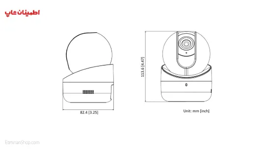 Picture of دوربین هایک ویژن 2 مگاپیکسلی آی پی مدل  HIKVISION IP DS-2CV2Q21FD-IW