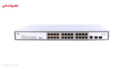 Picture of سوییچ 27 پورت تی جی نت TG-net SWITCH P2026M-24PoE-450W