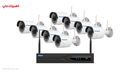 Picture of پکیج دوربین 8 کانال 2 مگ بی سیم ویدیوپارک 8CH Wifi NVR Kit videopark