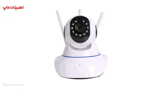 Picture of دوربین وای فای بیبی کم (عروسکی) چرخشی سه آنتن رم خور مدل V380