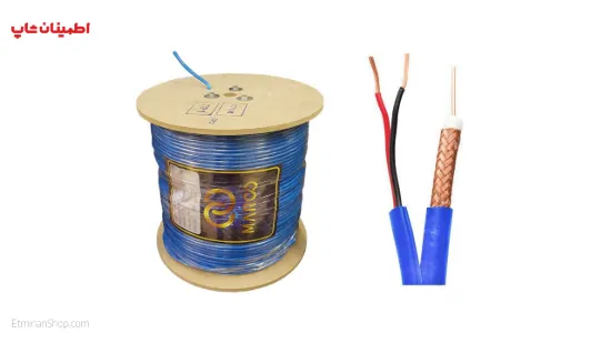 Picture of کابل دوربین RG59 ترکیبی مارکو حلقه 100 متری