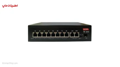 Picture of سوییچ 8 پورت سیماران مدل SWITCH SM-LC82P-SF  POE1000/UP1000