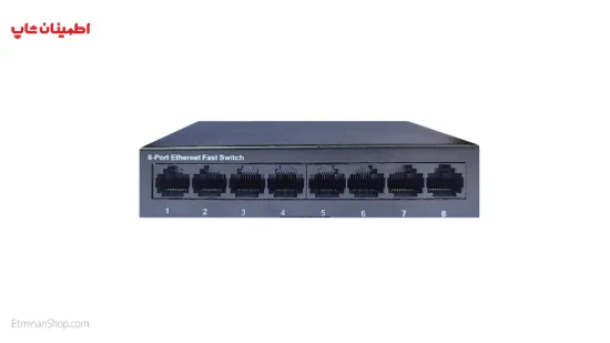 Picture of سوییچ 8 پورت سیماران مدل SWITCH SM-LC8NP  10/1000