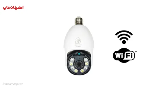 Picture of دوربین بیسیم wi fi رم خور 4MP چرخشی مدل لامپی XMEYE PLUS BAT PRO    